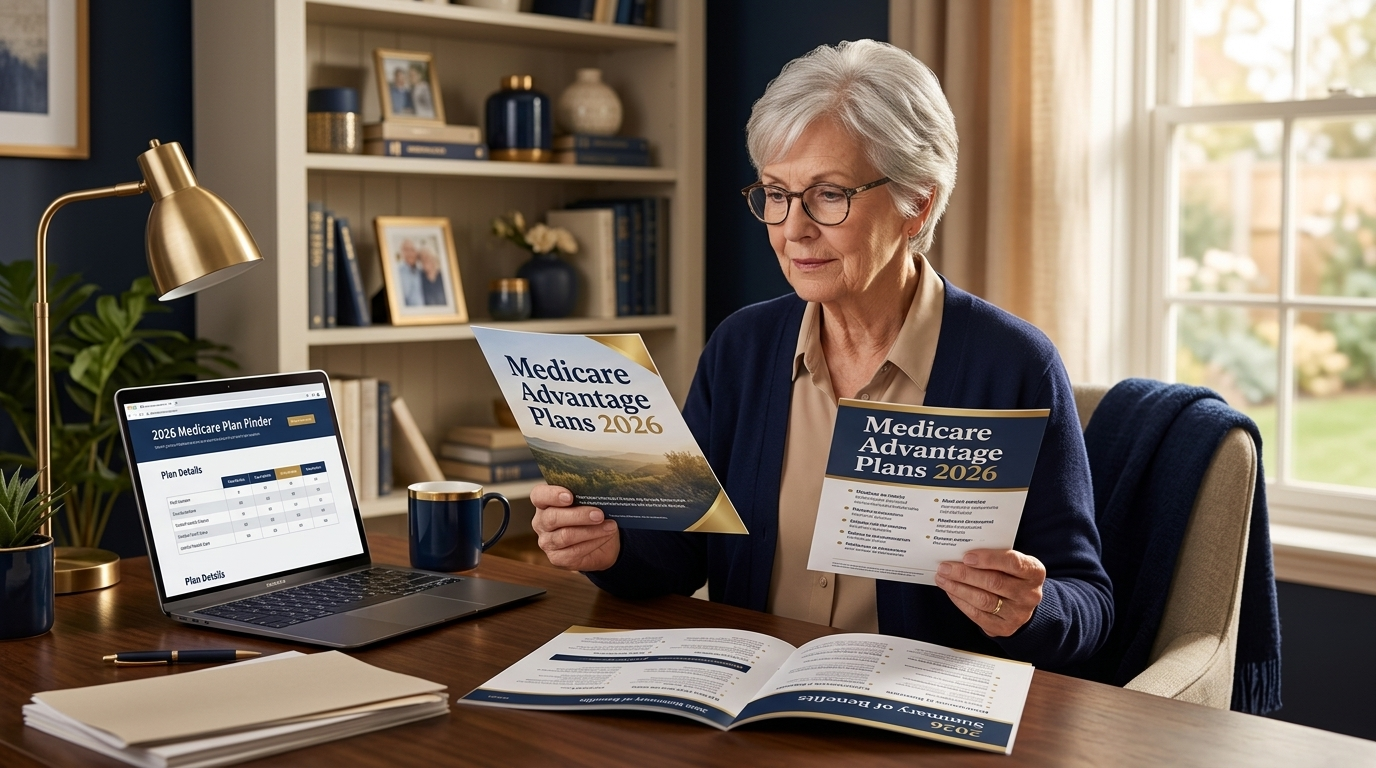 Senior reviewing 2026 Medicare Advantage plan options to find the best fit — Craig Smith Insurance Group